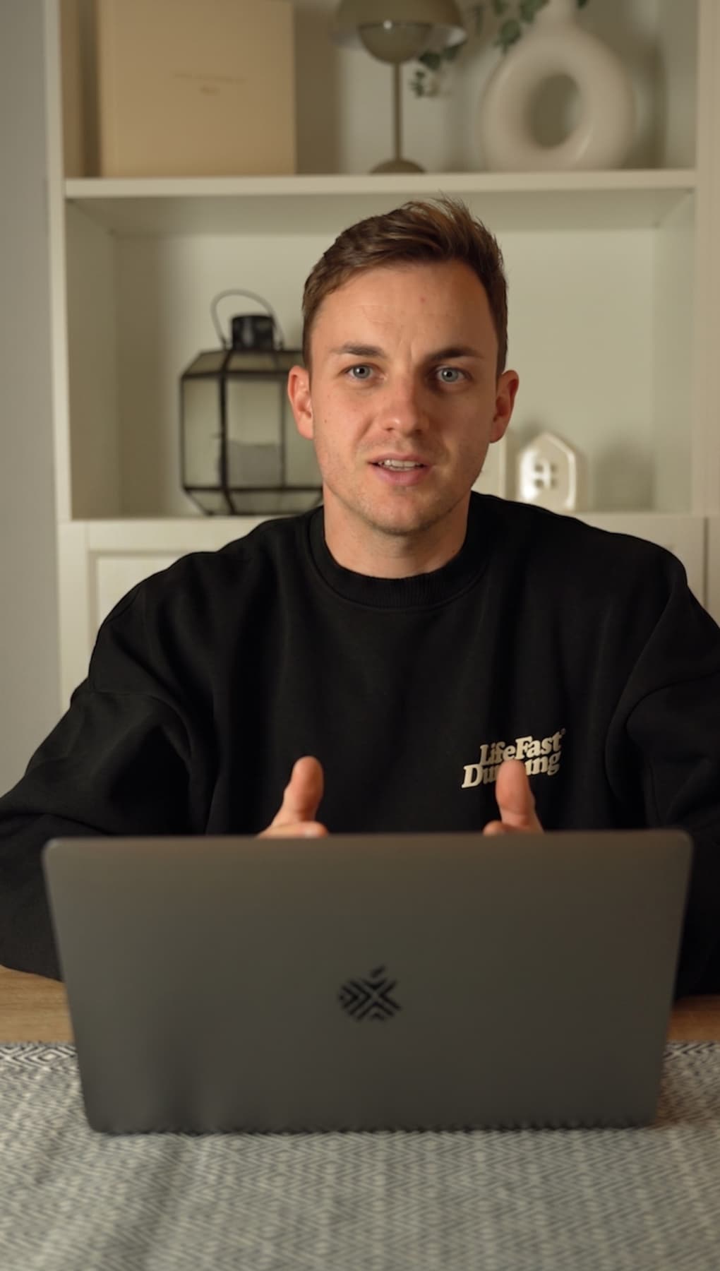 Philipp Temme bei der Arbeit